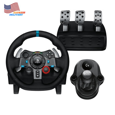29 Driving Force Racing Wheel & Pedals Force Feedback Shifter for PS5 PS4 & PC