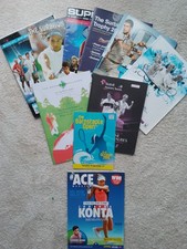 COLLECTION 22 LARGE TENNIS PROGRAMMES=ALL IN MINT CONDITION=ALL LISTED=FREE POST