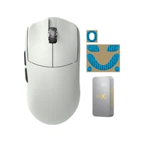 Lamzu MAYA X Gaming Mouse Cloud Gray With Extra Mouse Feet Set And 8K Dongle