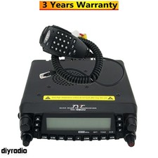 TYT TH-9800 Mobile Radio Quad Band 50W Car Transceiver Walkie Talkie Scrambler