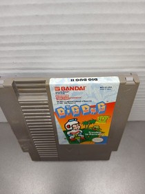 Dig Dug II (2): Trouble in Paradise Nintendo NES Authentic Working Free Ship 