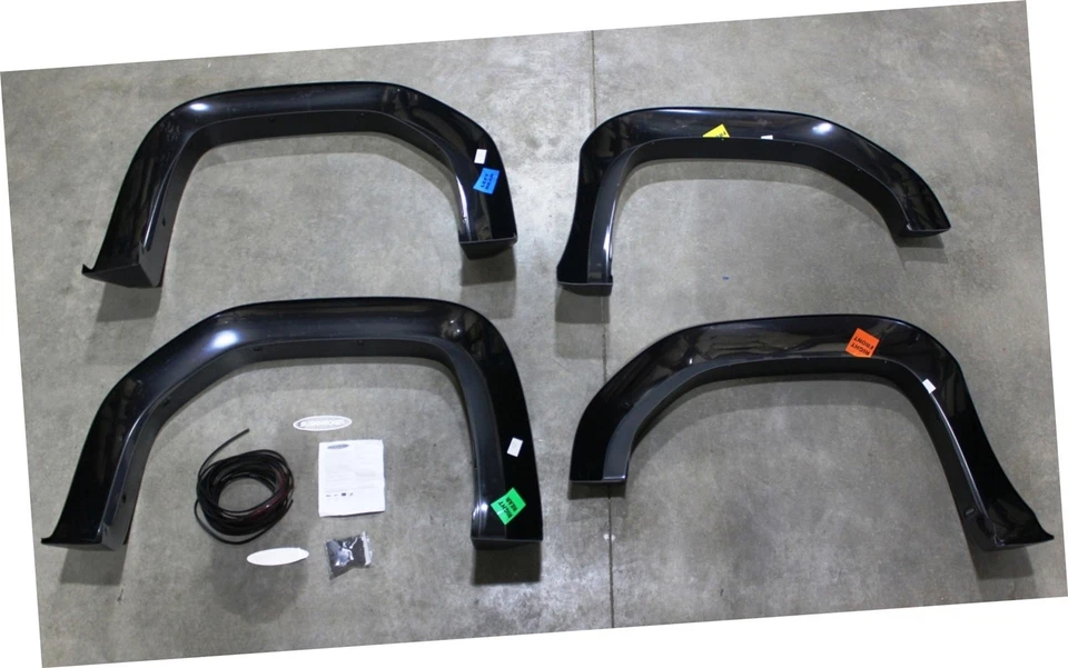 Juego de llamaradas de guardabarros Bushwacker 19-22 GMC Sierra 1500 Trucks Extend-A Foto 2 de 4