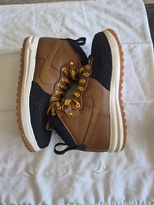 Nike Lunar Force 1 Duckboot Men's Size 11.5 Ale Brown/Ale Brown-Black W/Box