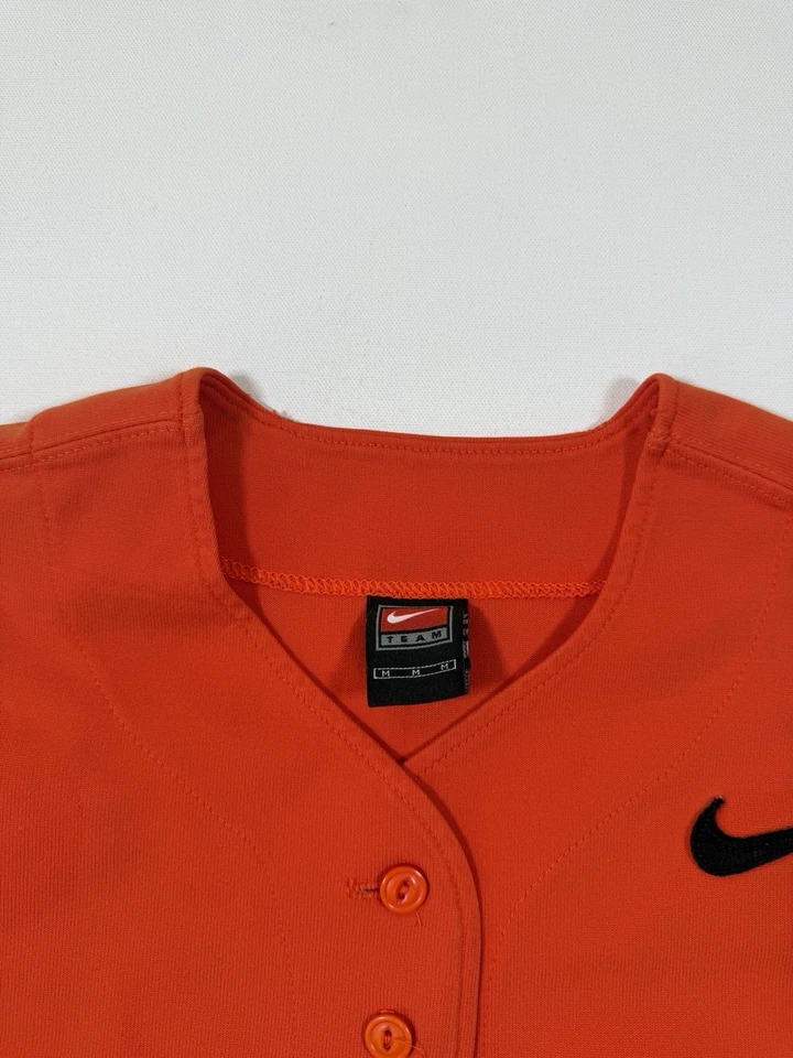 Camiseta De Colección Nike Princeton Tigers Adultos Mediana Naranja Años 90 NCAA Hecha en EE. UU. Foto 4 de 4