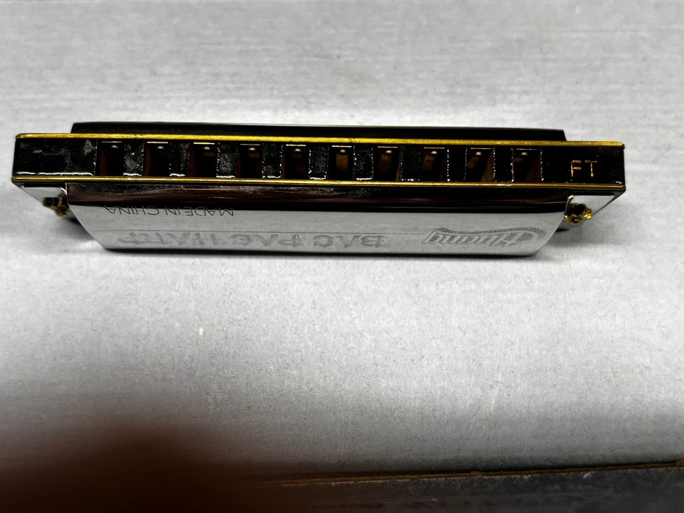 HARMONICA Huang HARP KEY OF F TENOR LOW F BAC PAC HARP NEW UNUSED HOHNER - Image 3 of 4