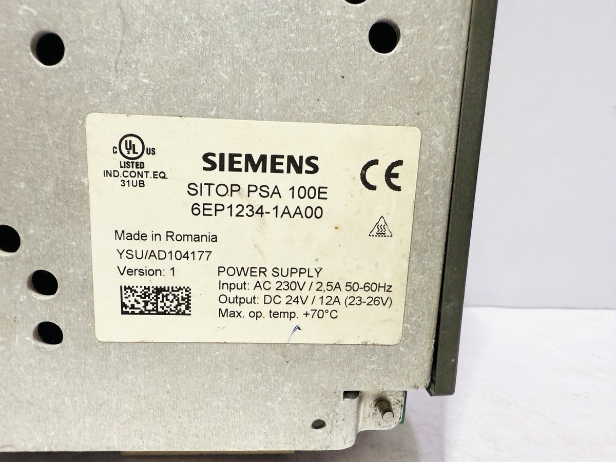 Alimentation SIEMENS 6EP1234-1AA00 – Comme Neuve – Boîte D'origine