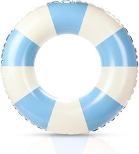 Inflatable Pool Floats Swim Tube Rings Pool Floaties Toys Beach Swimming Party