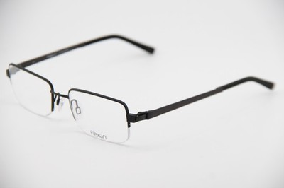 FLEXON PIVOTAL FORCE E1051 001 BLACK AUTHENTIC FRAMES EYEGLASSES 53-19