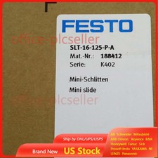New Festo SLT-16-125-P-A 188412 Cylinder FedEx or DHL or UPS Fast Shipping