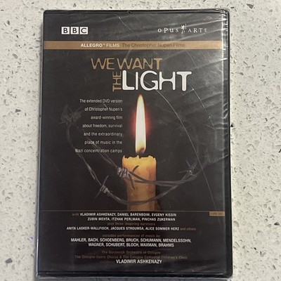 We Want the Light-Christopher Nupen Holocaust Film, BBC DVD - New Sealed