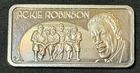 Jackie Robinson 1oz Vintage 1975 Silver Bar .999 American Greatest Events