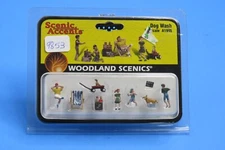 Woodland Scenics Scenic HO Scale Accents Dog Wash 9 pcs. #A1905 Sealed 9853