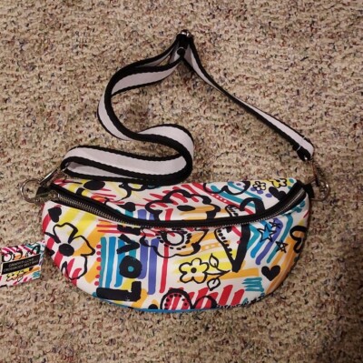 Brighton Grafitti Love Crossbody Belt Bag NWT $78
