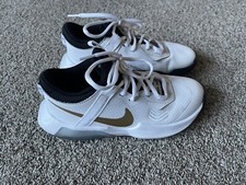 Nike Air Zoom Crossover White And Metallic Gold Big Kid 3