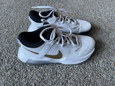 Nike Air Zoom Crossover White And Metallic Gold Big Kid 3