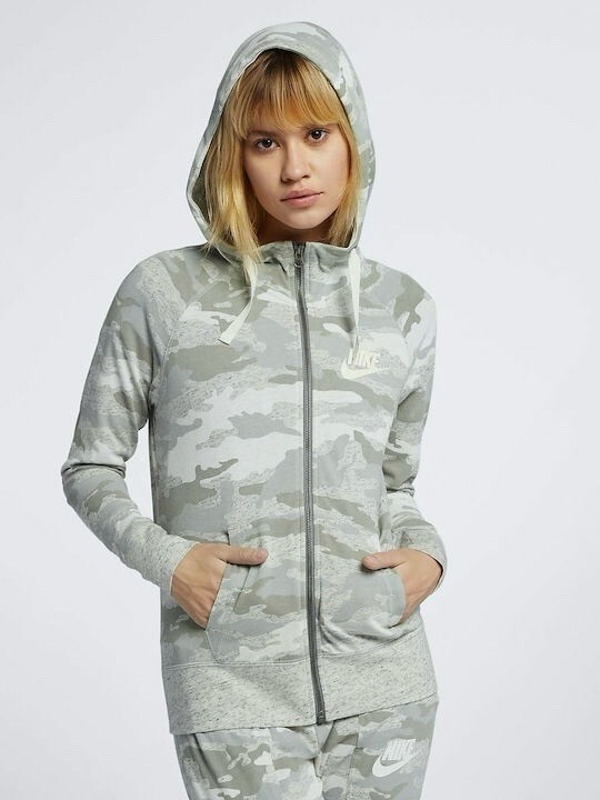 nike women's camo sweatshirt