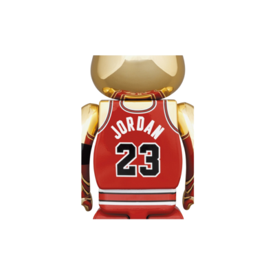 BE@RBRICK　Michael Jordan ROOKIE JERSEY Bearbrick Michael Jordan 1985 Rookie Jersey 1000% Gold
