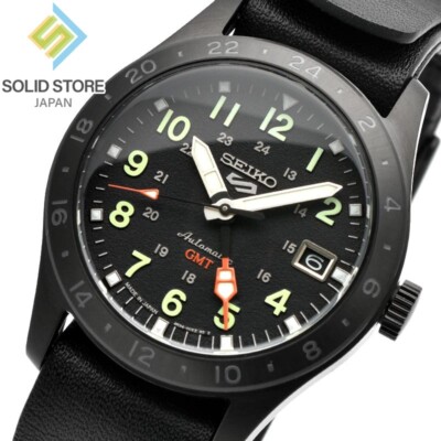 時計 SEIKO5 Sports GMT Field Series / SBSC013 SEIKO 5 Sports SBSC013 Field Sports Style GMT Mechanical