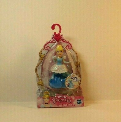 Disney Princess Cinderella Royal Clips Doll New