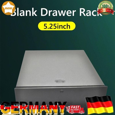 BOX525 External Enclosure 5.25 inch Hard Drive Blank Drawer Rack Box for Desktop