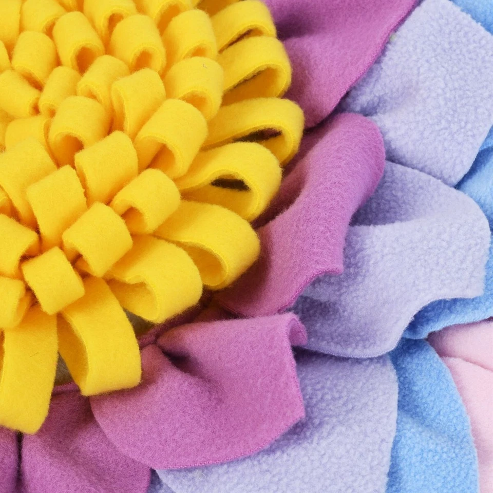 Hund Schnüffelteppich Katze Futtermatte Trainingsmatte Haustier Puzzle Spielzeug - Bild 4 von 4