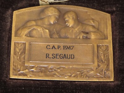 Médaille Chambre syndicale des fabricants d'articles