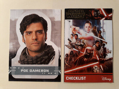 Star Wars-The Rise of Skywalker: ''CHARACTER DIE CUT STICKER'' Nr. CS-3 (POE DA.).