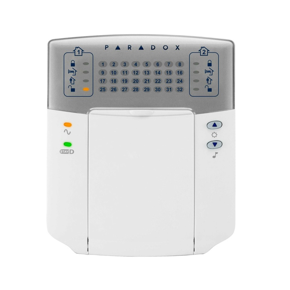 Paradox Security K32+ LED Alarm keypad new spectra security systems ...