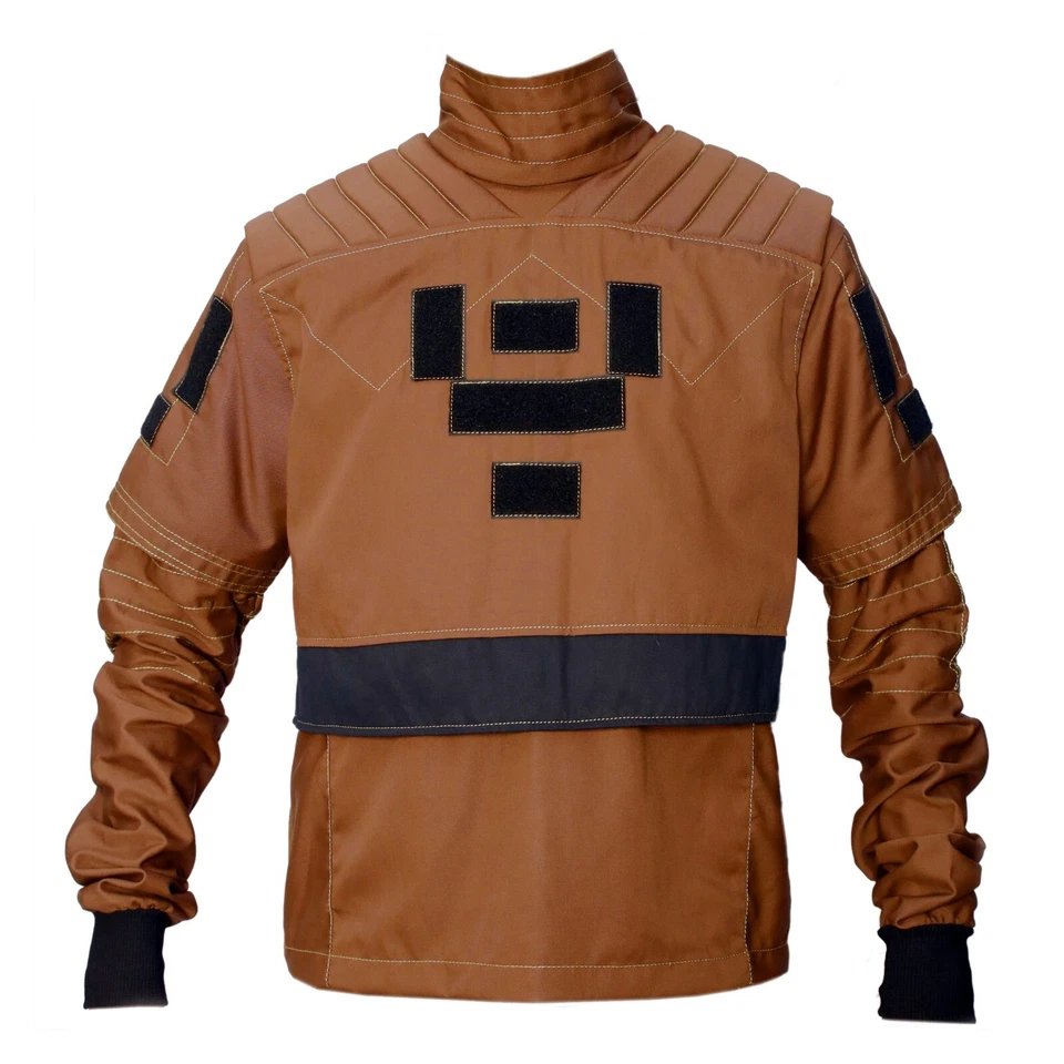 Fantasias de cosplay mandalorianas Boba Fett terno de voo para homens e mulheres com capa - Imagem 3 de 4