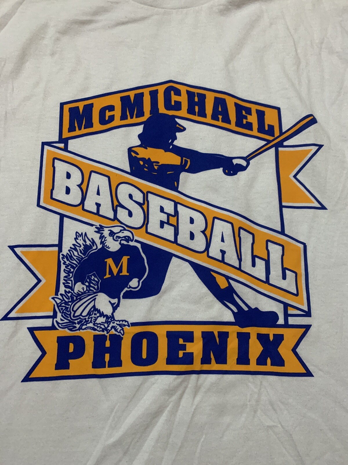 Vintage McMichael Phoenix High School Baseball T Shir Gem vintage-mcmichael-phoenix-high-school-baseball-t-shir-gem