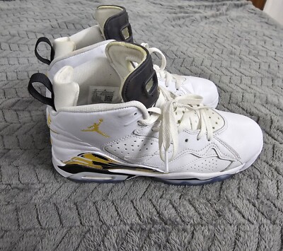 Jordan MVP Jump Man White Yellow Ochre DS5577-107 Size 7 Y | eBay