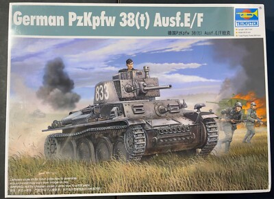 Trumpeter German Pz.Kpfw 38(t) Ausf.E/F 01577 1/35 FS NEW Model  Sullys Hobbies 