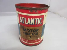 VINTAGE ADVERTISING ATLANTIC 1 LB GREASE  AUTO OIL PETROLIANA   M-546