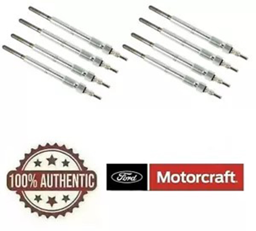 Motorcraft ZD11B2 Engine Glow Plug Kit of 8 for Ford Truck SUV Van 7.3L Diesel