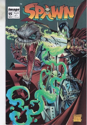 IMAGE COMICS SPAWN #15. NOVEMBER 1993 SCHNELLER VERSAND AM SELBEN TAG
