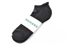 Bombas Ankle Socks Adult XL Black Low Cut Comfort NEW