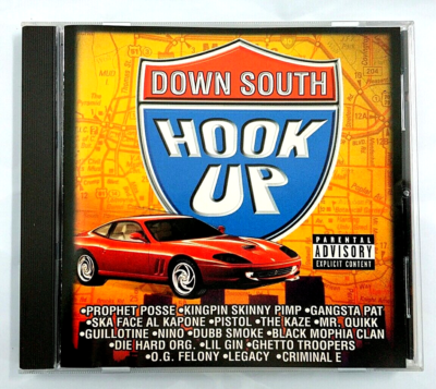 CD) Various – Down South Hook Up, OG Press, ATH 7901, Comp, Rare 