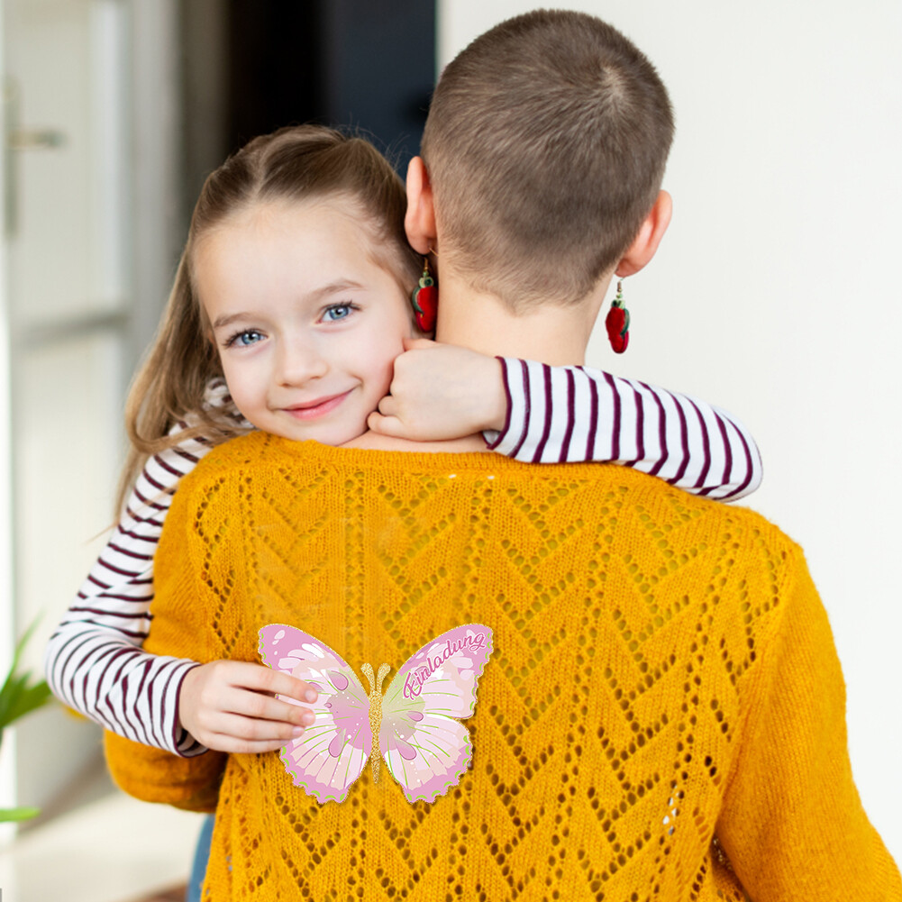 15pcs Greeting Card Date Place Smooth Butterfly Birthday Invitation For 15pcs-greeting-card-date-place-smooth-butterfly-birthday-invitation-for