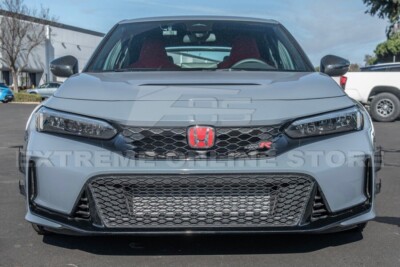 CARBON FIBER Front Side Canards Fits 23-Up Honda Civic Type-R FL5