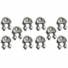 2/3/4/5/8/10mm Wire Rope / Cable Clamp /U-Bolt Stainless Steel 316 Marine Grade