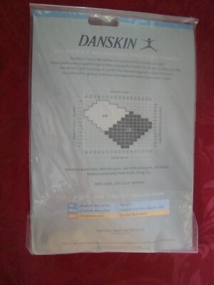 NEW Danskin In Motion Style 711 Footless Tights SZ A/B Theatrical