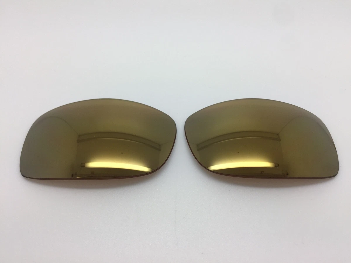 Arnette 4160 Swing Plate Custom Made Replacement Lenses Gold Mirror Polarized