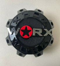 Used Worx By Ultra 8 Lug Gloss Black Wheel Center Cap 30171765f-a 2-inch Spacer