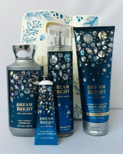 Bath Body Works Dream Bright Mist Cream Body Wash GIFT BAG SET OF 5
