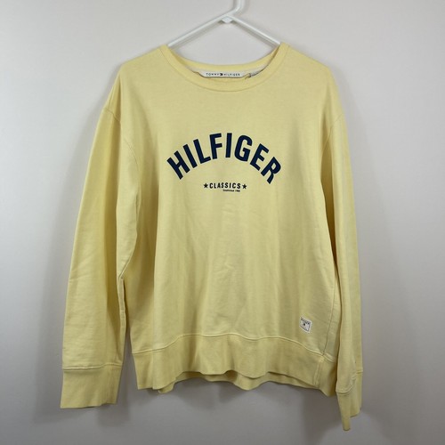 TOMMY Hilfiger Pale Yellow Crewneck 