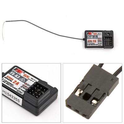 Ricevitore Flysky FS-A3 3CH 2.4GHz AFHDS 2A – Per Auto E Barca RC, Nuovo