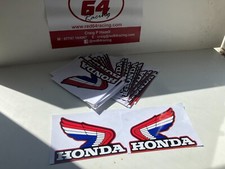 Honda CR  1985 onwards honda wings set motocross evo stickers