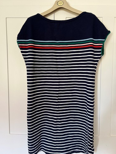 Boden navy and white striped dress size 14R - Picture 5 of 5