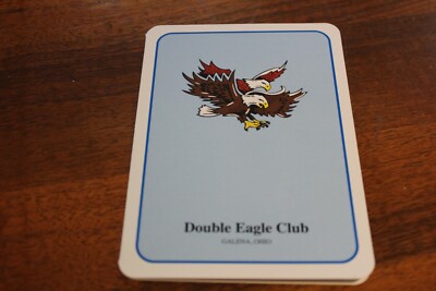 Double Eagle Golf Club Brand New Scorecard Unused