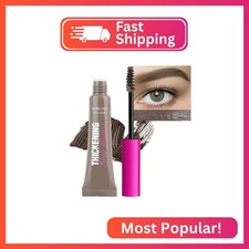 Tinted Thickening Brow Mascara,Tinted Eyebrow Gel, Waterproof, Transfer-proof, B